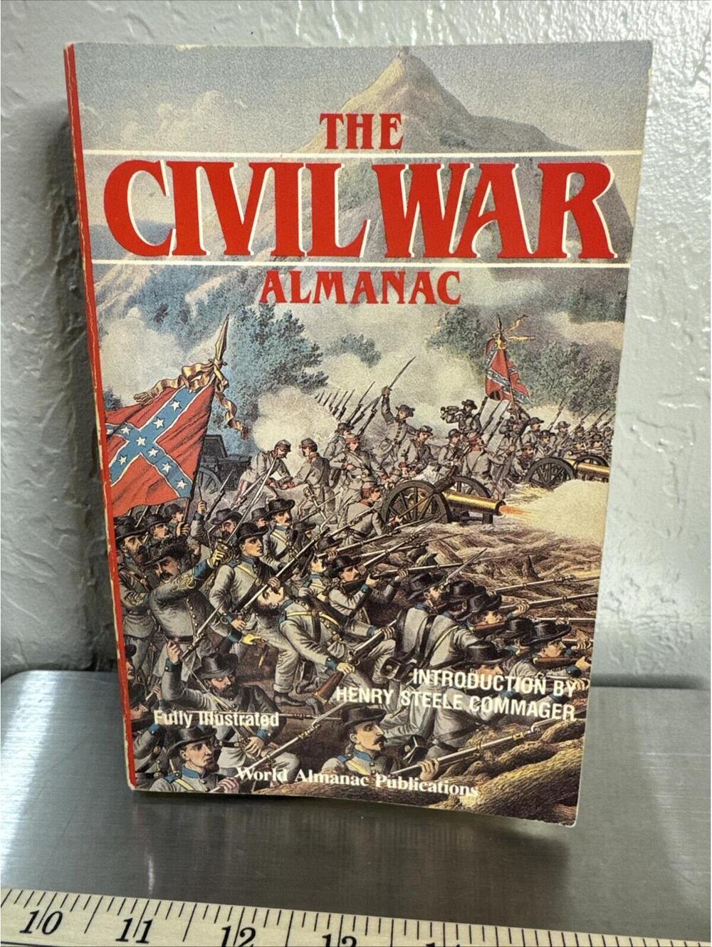 The Civil War Almanac Paperback Book 1983